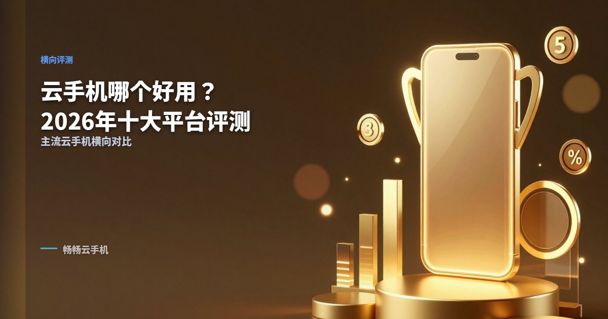 云手机哪个好用?2026年十大主流平台横向评测