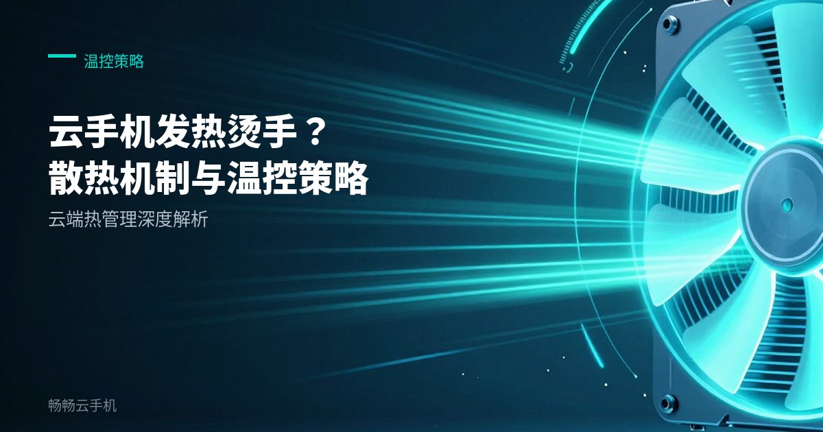 云手机发热烫手:散热机制与温控策略!