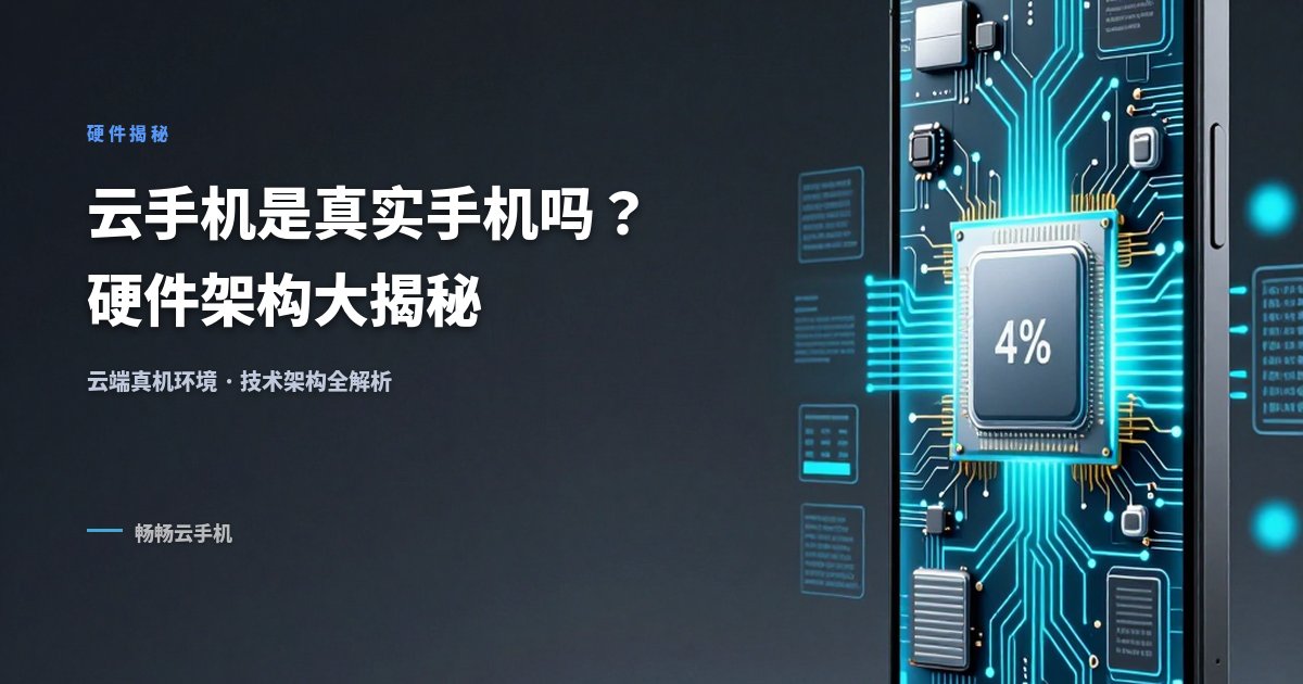 云手机是真实手机吗?硬件架构大揭秘