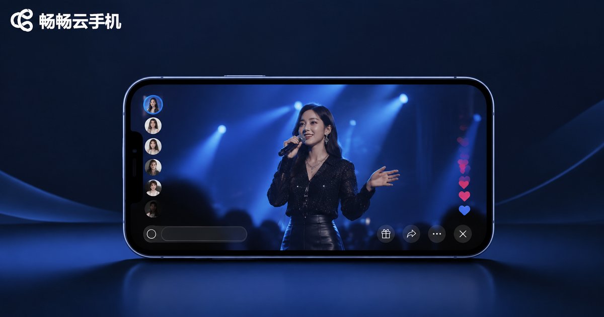 ccloudphone stable live stream interface