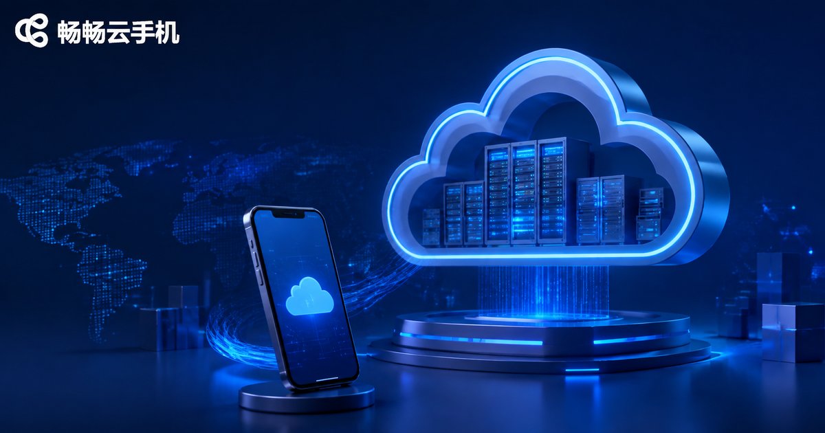 ccloudphone cloud server concept