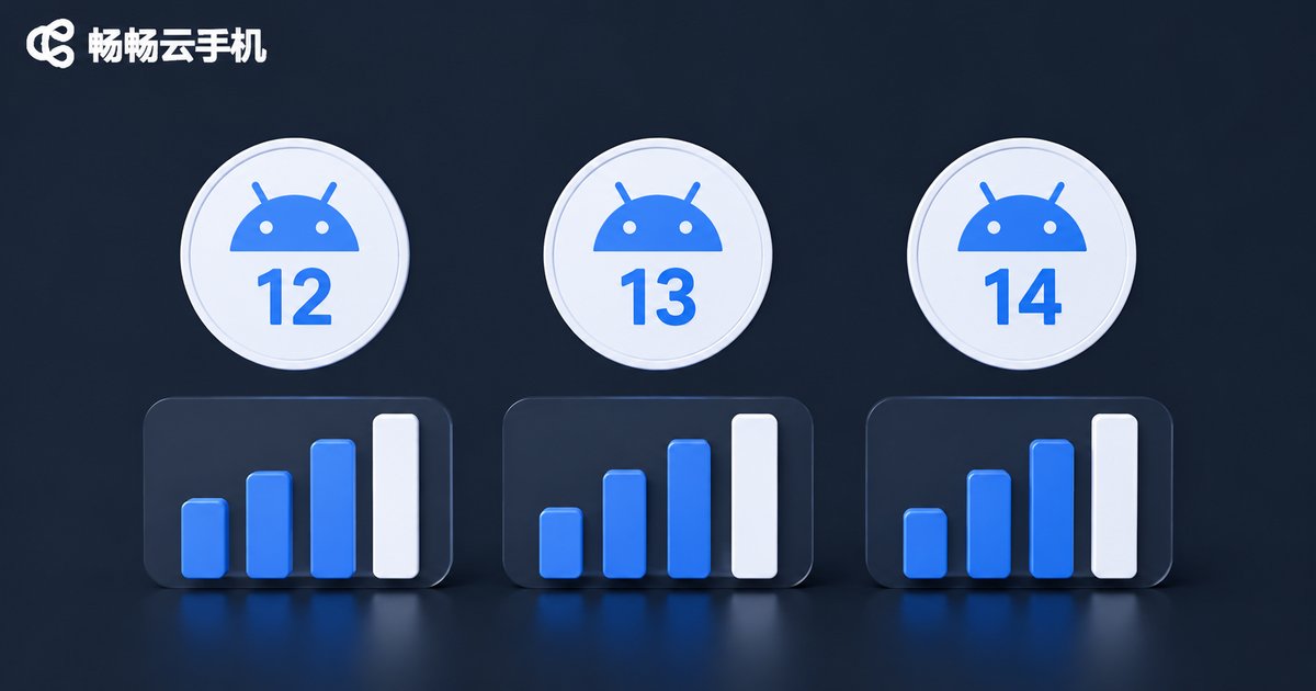 Android version compatibility comparison infographic