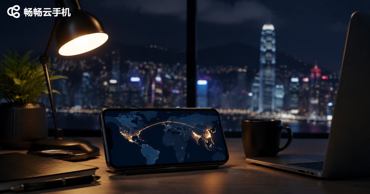 云手机节点选择场景图