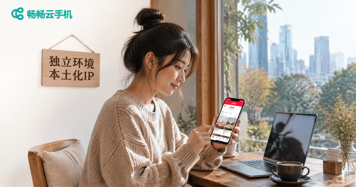 Xiaohongshu cloud phone hero image