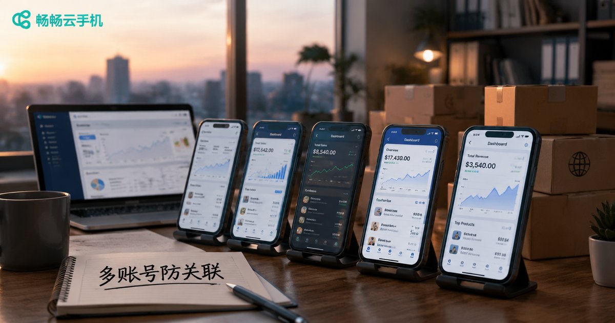 跨境电商卖家多账号运营工作场景