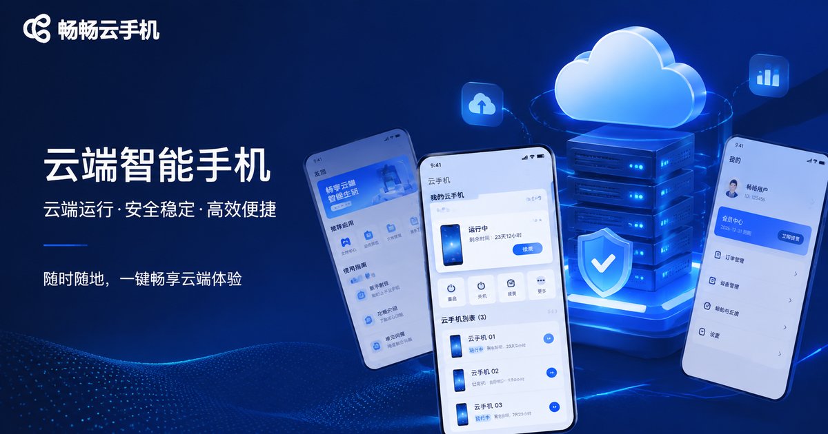 畅畅云手机品牌展示图