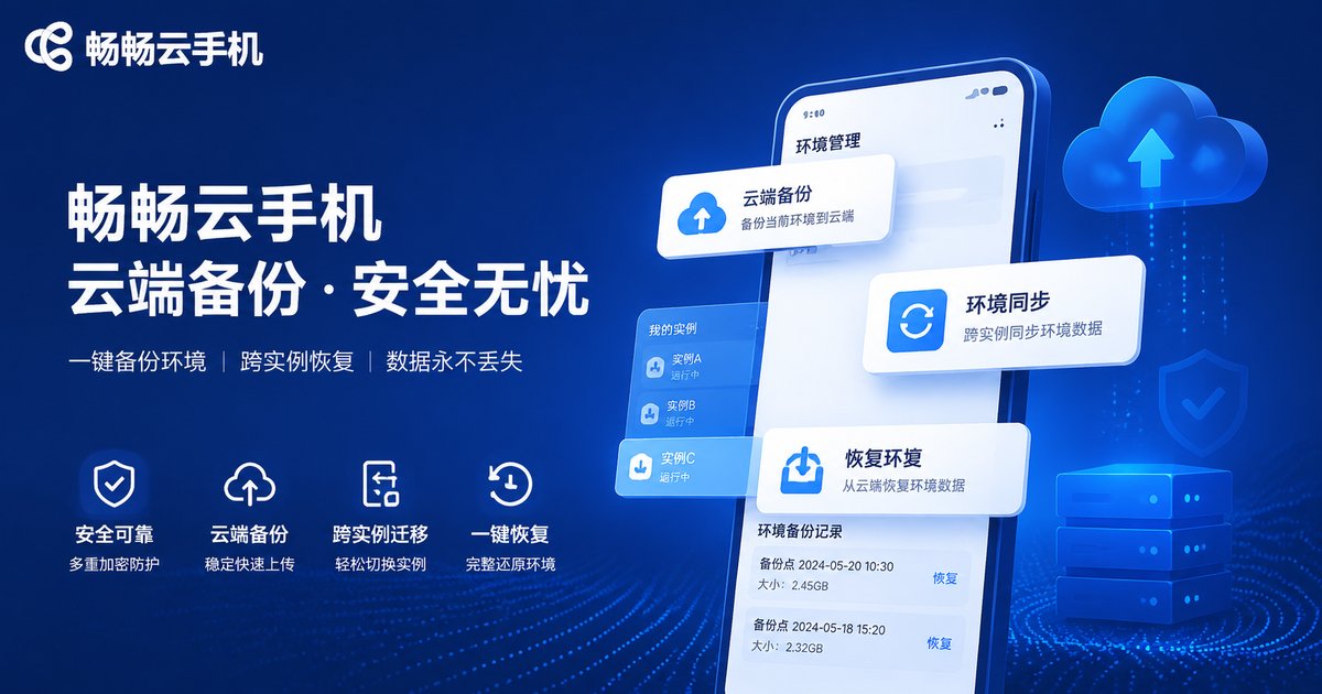 畅畅云手机品牌形象图