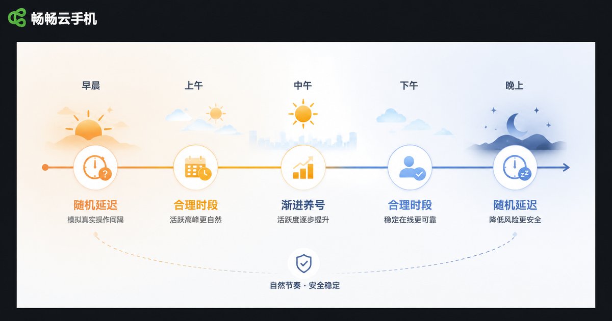 行为拟人化节奏信息图