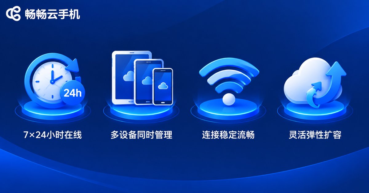 畅畅云手机核心优势