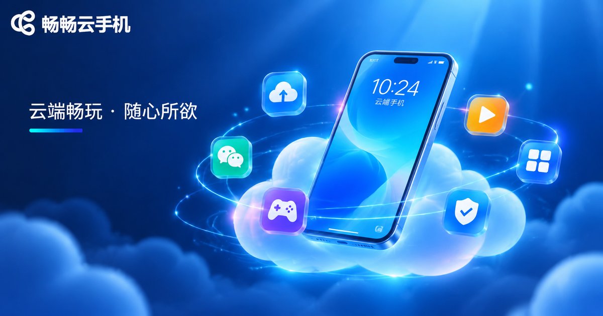 畅畅云手机品牌概念图