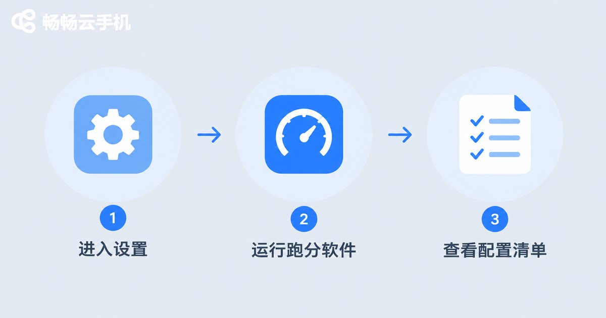 查看云手机配置参数的三种方法