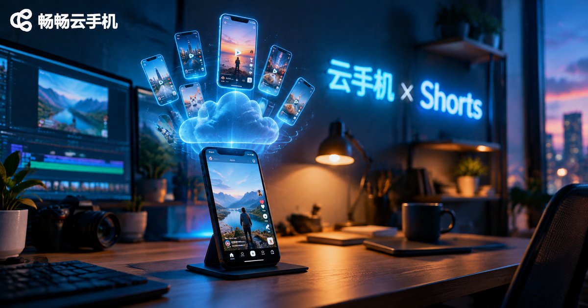 云手机与YouTube Shorts多账号运营场景