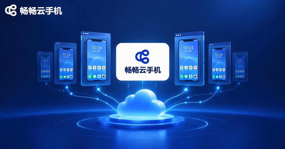 畅畅云手机多设备统一管理示意图