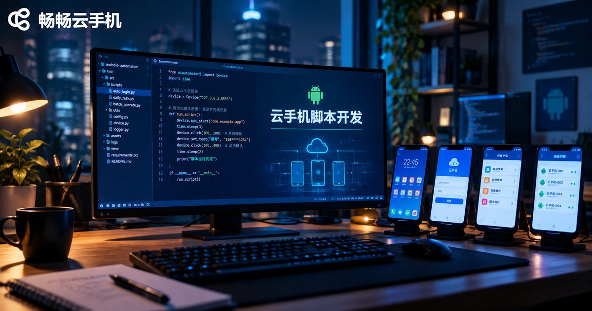 云手机脚本开发工具与自动化框架全景