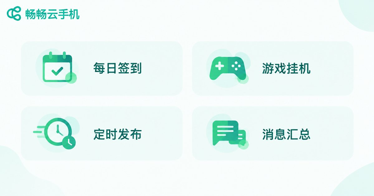 适合交给云手机AI Agent的自动任务类型一览