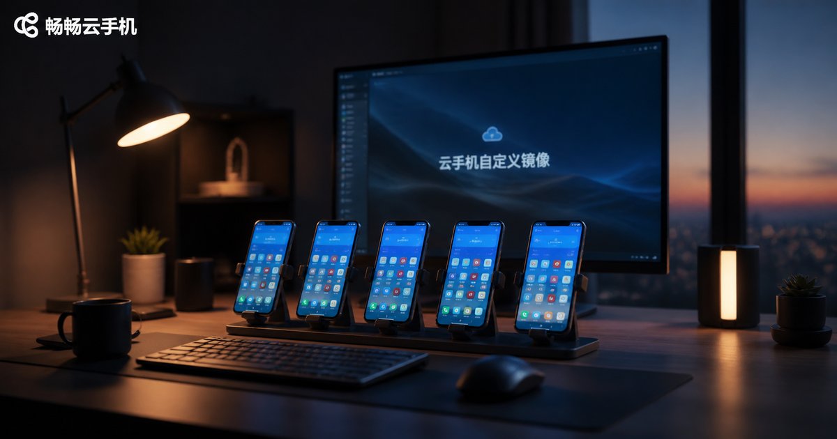 云手机自定义镜像多设备工作场景