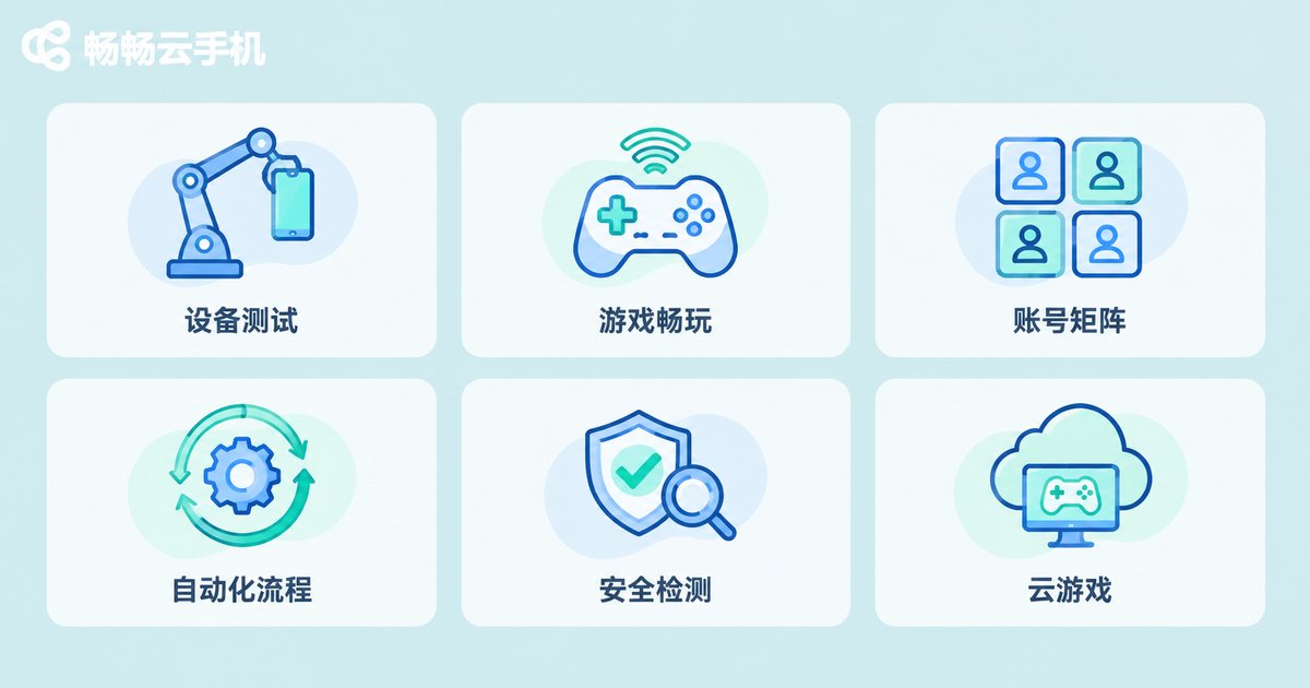 云手机API六大开发者应用场景