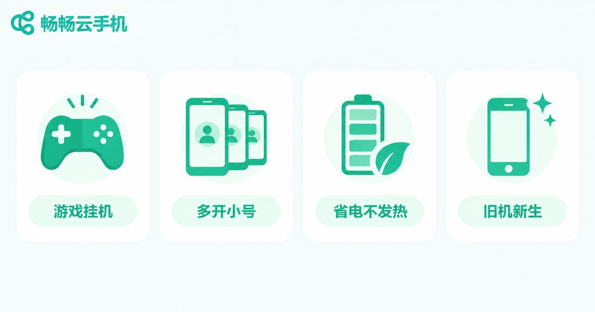 学生使用云手机的四大场景