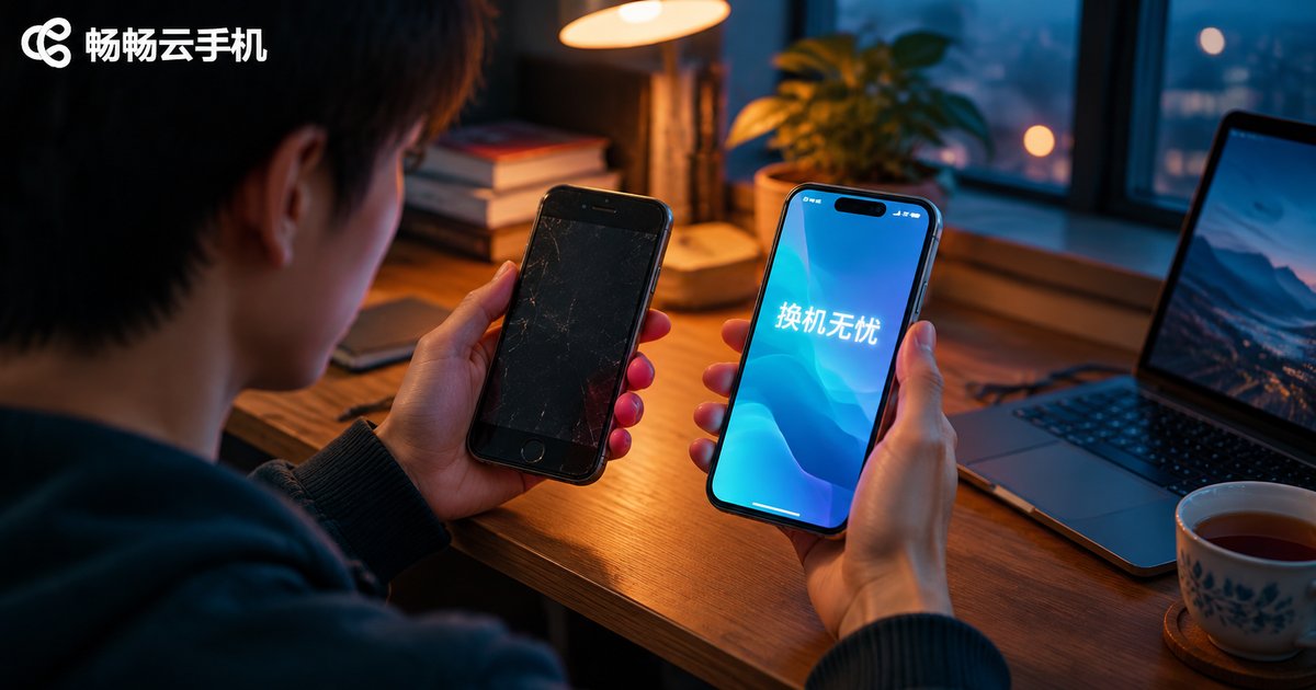 换新手机时用云手机无缝接管游戏和应用