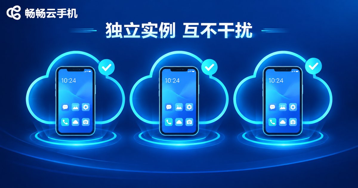 多开独立云手机实例互不干扰