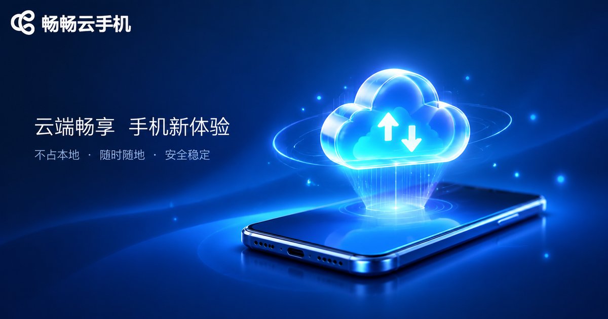 畅畅云手机品牌概念图